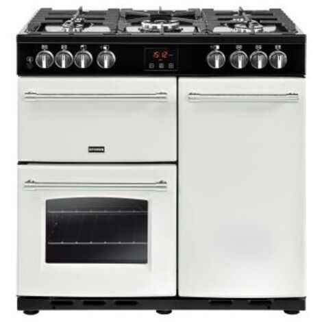 Piano de Cuisson / Cuisinière Gaz STOVE Gourmet 90DFT FR 5 Foyers, 2 Fours et 1 Grill Blanc - 444444662