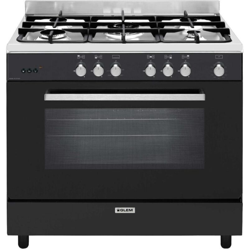 Glem Cuisinière Grande Largeur glem GE960CMBK2