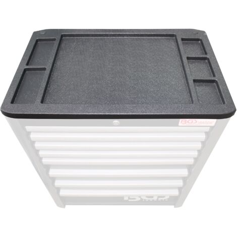 Piano di lavoro in plastica per carrello portautensili PROFI 730 x 475 mm