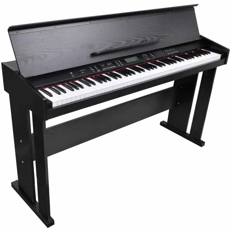

vidaXL Piano Electrónico/Piano Digital con 88 teclas y atril