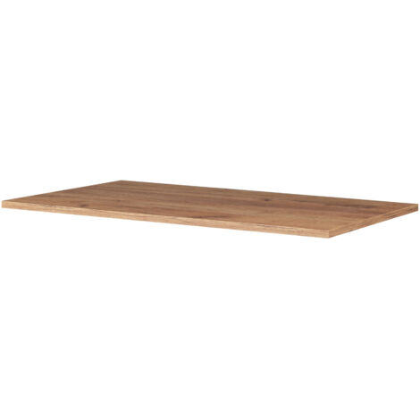 Piano per mobile da bagno, colore: Nero, dimensioni: 80 x 45 x 1,6 cm