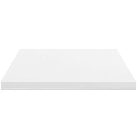 Piano Quadrato Nobilitato per Tavolo 25 mm Bianco  Dimensione Tavoli: 60 x 60