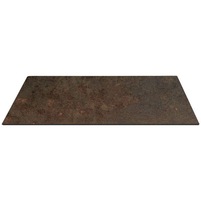 Spazio Casa - Piano Quadrato per Tavolo in hpl Bronzo 10 mm Dimensione Tavoli: 60 x 60