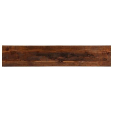 Piano Tavolo 140x40x2,5 cm Rettangolare in Massello di Recupero vidaXL