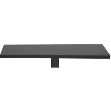 Piano Tavolo in Alluminio, Uso Interno ed Esterno per Bar, Ristoranti, 80x80, Colore Antracite