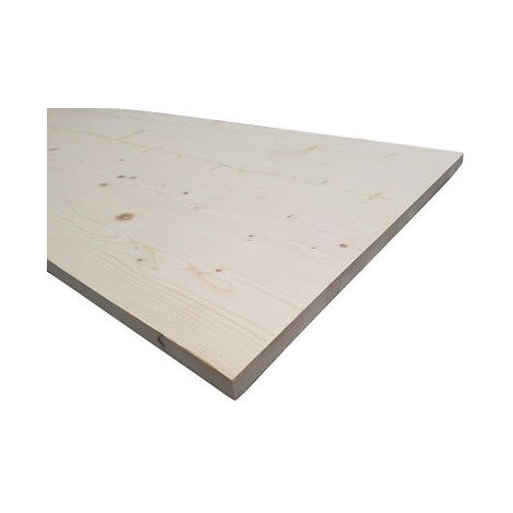 Piano Tavolo In Legno Massello Abete Austriaco Spessore 4 Cm