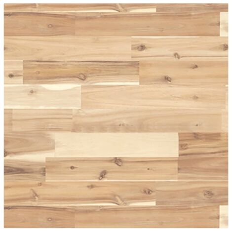 Piano Tavolo Quadrato 50x50x4 cm in Legno Massello di Acacia vidaXL