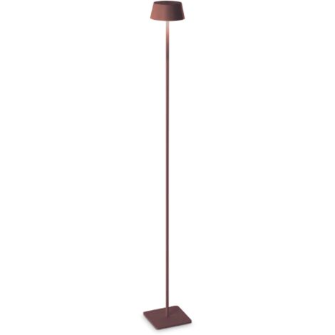 Pianrtana Da Terra Contemporanea Pure Metallo Coffee Led 1,5W 3000K Ip54