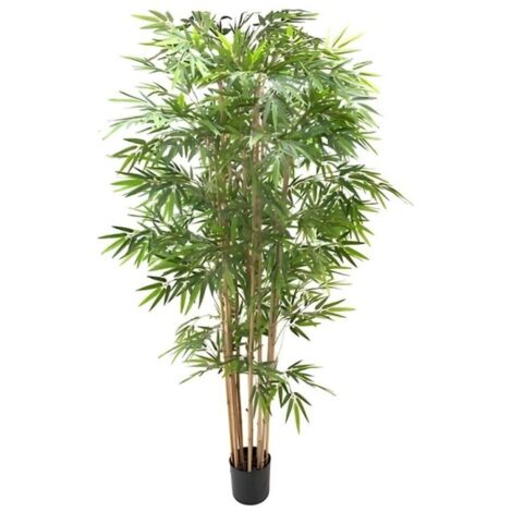 Pianta artificiale Bamboo 230h 2480 con foglie