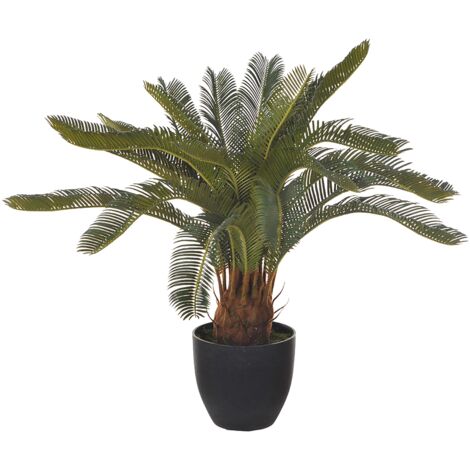 Pianta Artificiale Cycas con Vaso H 72 cm