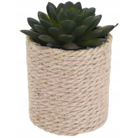 Pianta artificiale decorativa in vaso 8x14 cm