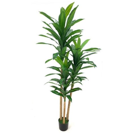 Pianta Finta Di Fico Artificiale - 150 Cm, Con Vaso, Foglie Modellabili, Per Interni Casa O Ufficio | Decorazione Realistica