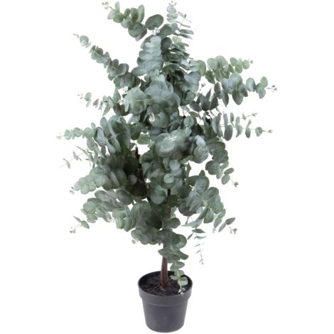 Pianta Artificiale Eucalyptus in Vaso H 110 cm