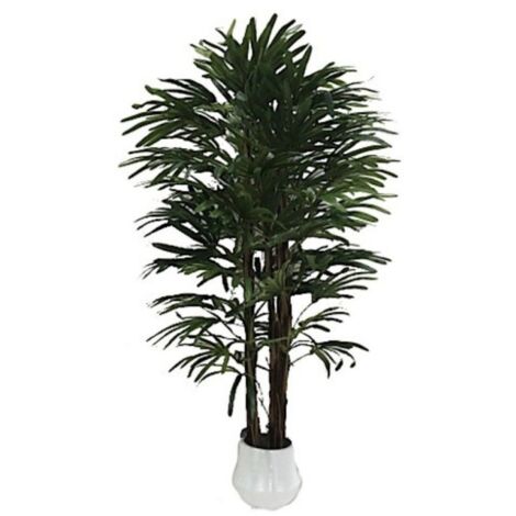 Pianta artificiale Fan Palm con vaso - 140h cm 400 foglie