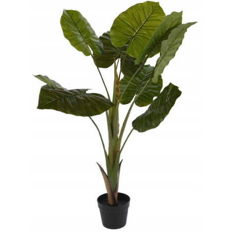 Pianta artificiale in vaso 110cm Decorazione verde