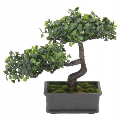 Pianta artificiale in vaso, bonsai, 23x15 cm