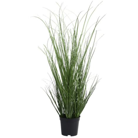 PIANTA ARTIFICIALE MISCANTHUS ZEBRINUS VASO D25 H68 ARREDO DECOR
