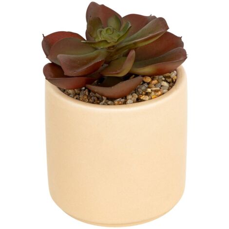 Pianta artificiale nils vaso in ceramica h12cm - Atmosphera créateur d'intérieur