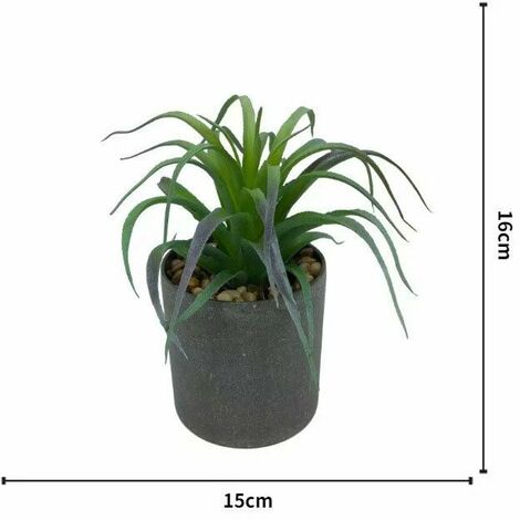 Pianta artificiale Simulazione di fiori artificiali Pan Pandan di successo Pianta in vaso Simulazione interna Fiore Decorazione domestica Ornamenti bonsai Pianta verde Pianta di simulazione (verde vio