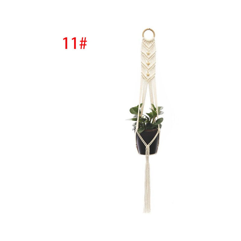 Pianta da giardino verticale corda sospesa macrame...