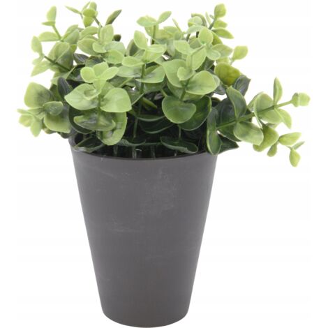 Pianta decorativa artificiale in vaso da 17 cm