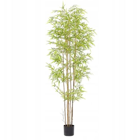 PIANTA DI BAMBÙ ARTIFICIALE XXL IN VASO REALISTICO 180 cm PER CASA E UFFICIO