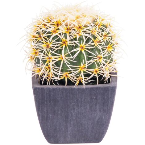 Pianta di Cactus Artificiale con Vaso