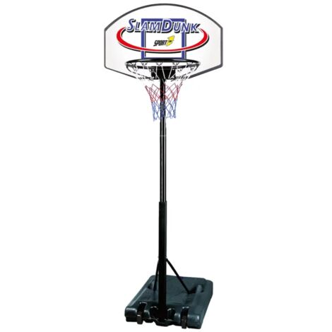 piantana basket per bambini regolabile slam dunk, 140/220cm