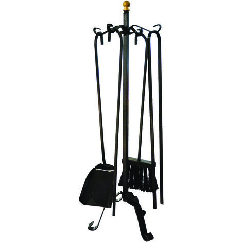 PIANTANA CAMINO KIT RICCI - FERRO BATTUTO H.CM 55 CF=PZ 5 - 1 confezione