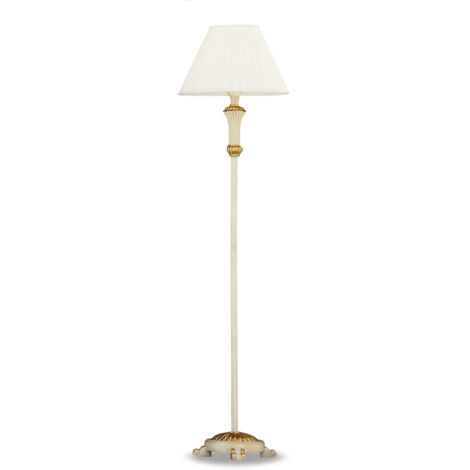 Piantana Classica Firenze Metallo Bianco 1 Luce E27