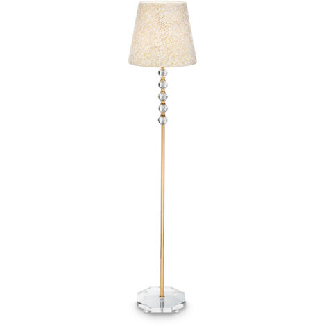 Piantana Classica Queen Metallo Oro 1 Luce E27