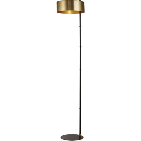 Piantana Contemporaneo Knox Acciaio Oro 1 Luce E27