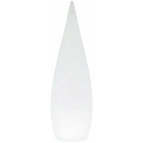 Piantana da Esterno in Plastica Bianco