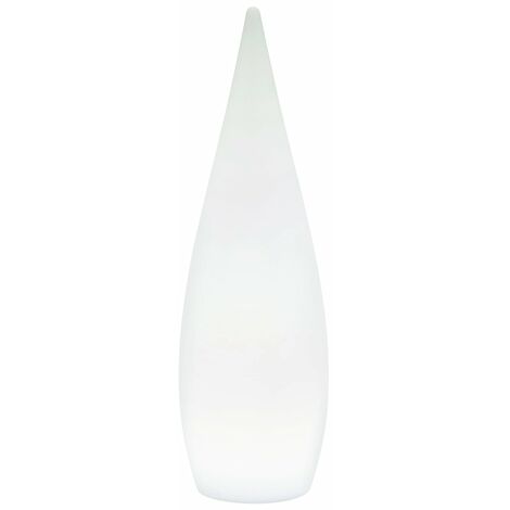 Piantana da Esterno in Plastica Bianco