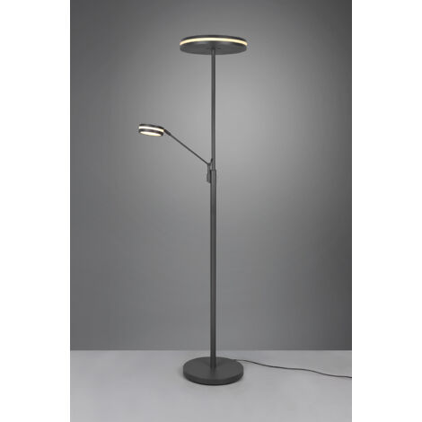Piantana da Interno a LED SMD in Metallo Antracite