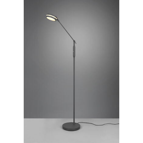 Piantana da Interno a LED SMD in Metallo Antracite