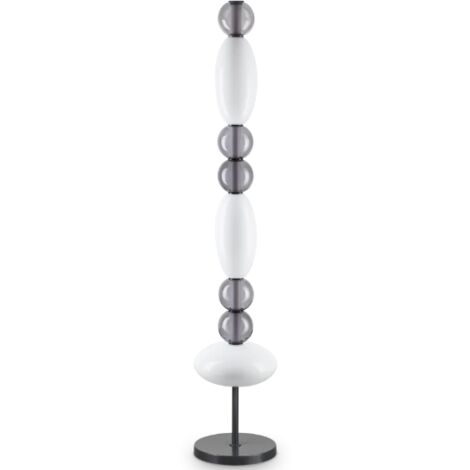 Piantana Da Terra Contemporanea Lumiere Metallo Nero Led 58W 3000K Ip20
