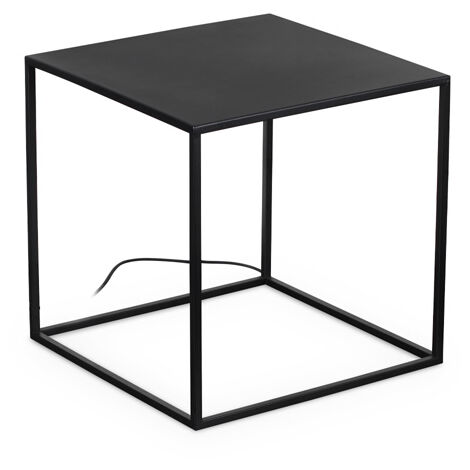 Piantana Industrial-Minimal Ipotesi Metallo Nero Led 16W 3000K H50Cm