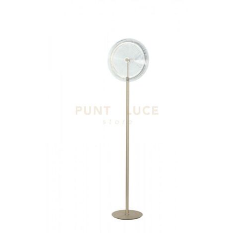 PIANTANA JOKEY TRASPARENTE DIAMETRO 40CM LED 3000K 690LM 15W H.130+40CM
