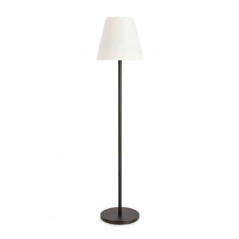 Piantana Lampada da Terra Ø34x150h cm a Led Nera