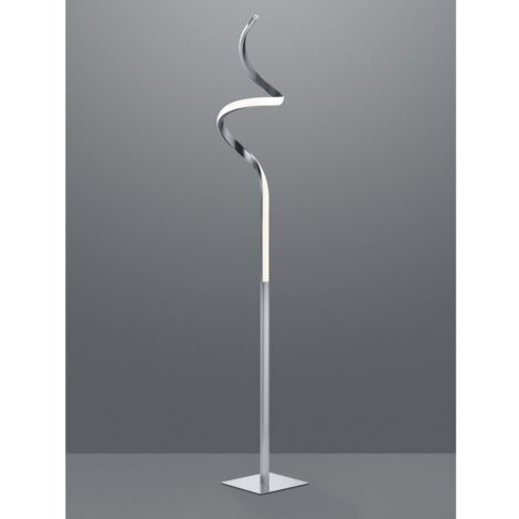 Piantana Led Touch Dimmerabile Course H145 cm Nichel Trio Lighting