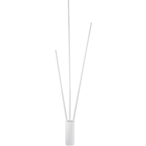 "Piantana LED WANDS in metallo bianco con funzione CCT 30W 164 cm."