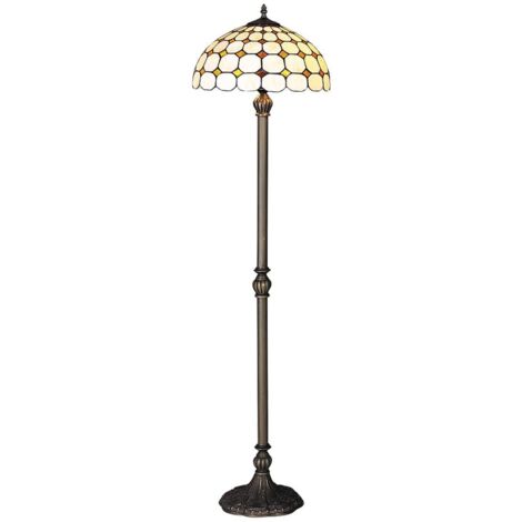 piantana Marvel bronzo vetro metallo / bunt Ø40cm H: 148 centimetri