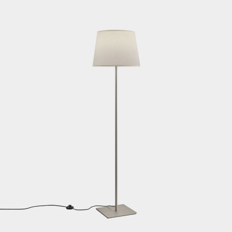 Piantana Metrica Square E27 15 Nichel satinato 476lm