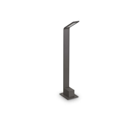 Piantana Moderna Agos Alluminio Antracite Led 6,5W 3000K 60Cm