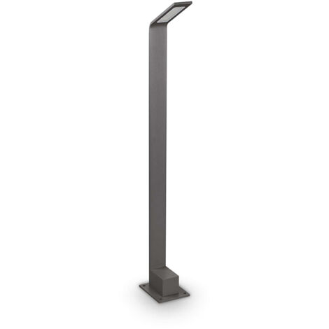 Piantana Moderna Agos Alluminio Antracite Led 6,5W 3000K 90Cm