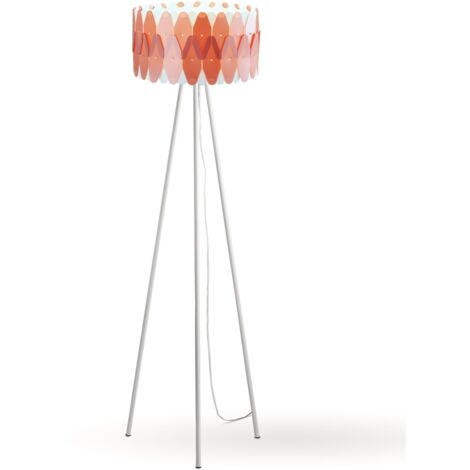 Piantana Moderna Amanda Polilux ® Rame E Metallo 1 Luce E27