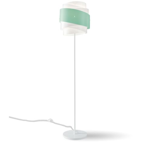 Piantana Moderna Bea Polilux ® Verde Pastello E Metallo 1 Luce E27