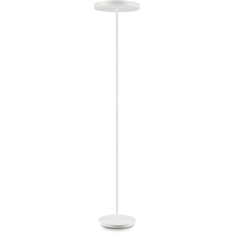 Piantana Moderna Colonna Metallo Bianco 4 Luci Gx53 9W 3000K Luce Calda