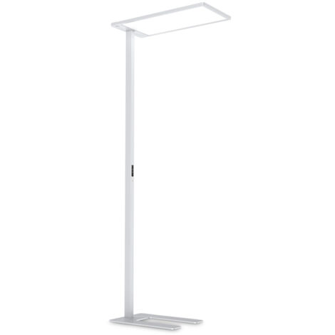 Piantana Moderna Comfort Metallo Bianco Led 76W K Luce Calda 3000K